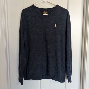 Polo Ralph Lauren Navy Long Sleeve T-shirt sz M
